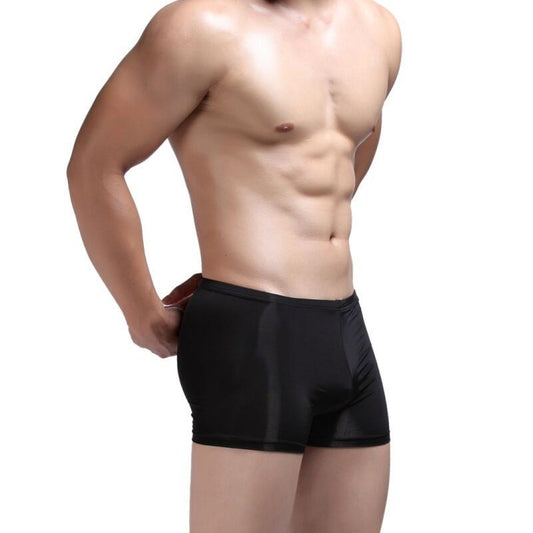 Men's Underwear U Convex Ice Silk Boxer