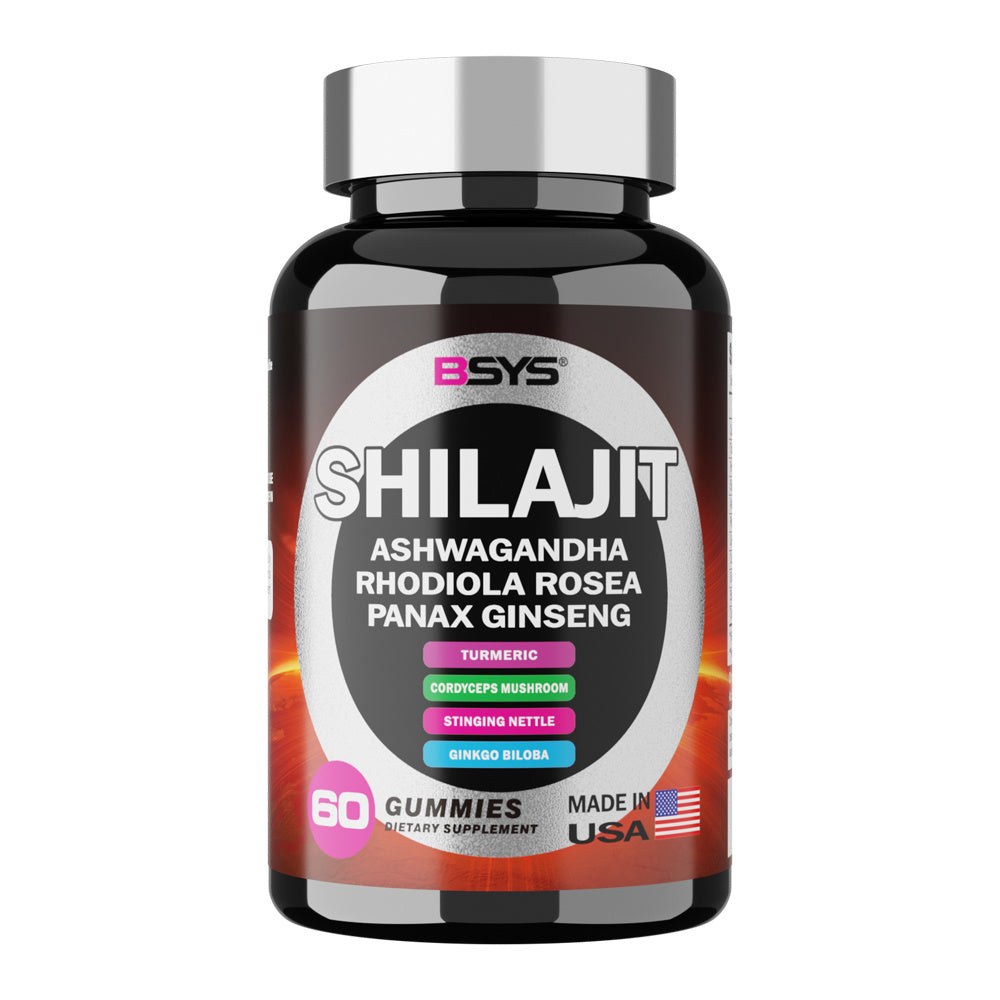 BSYS 8IN1 SHILAJIT GUMMIES 60'S