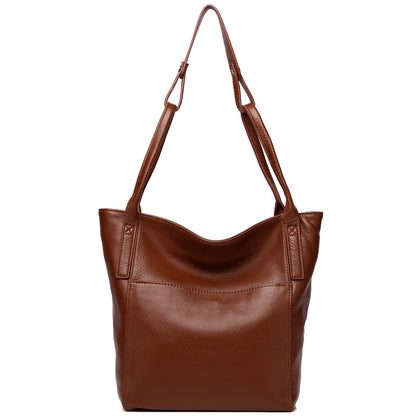 New Korean Style Simple Leather Women's Bag