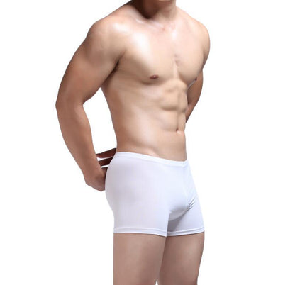 Men's Underwear U Convex Ice Silk Boxer