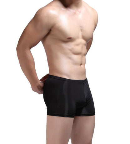 Men's Underwear U Convex Ice Silk Boxer