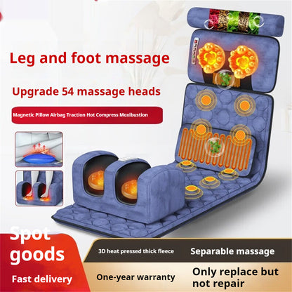 Full Body Lying Mattress Cervical Massage Device