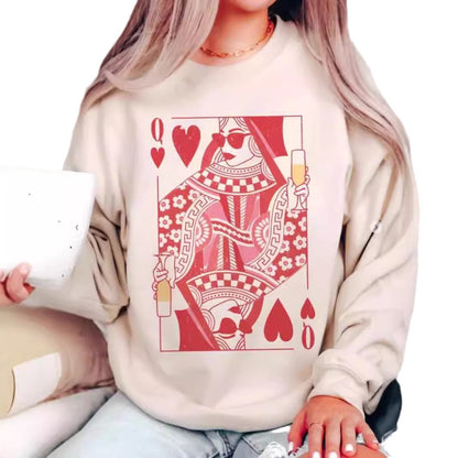 European And American Loose Casual Poker Mid-length Sweater Women