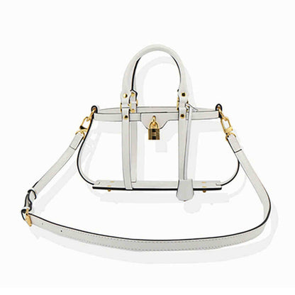 Leather Shell Single Shoulder Crossbody