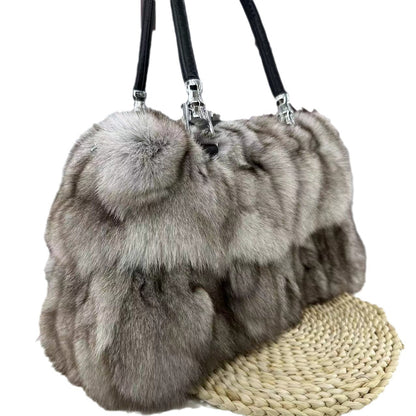 Autumn And Winter Fox Fur Bag Women