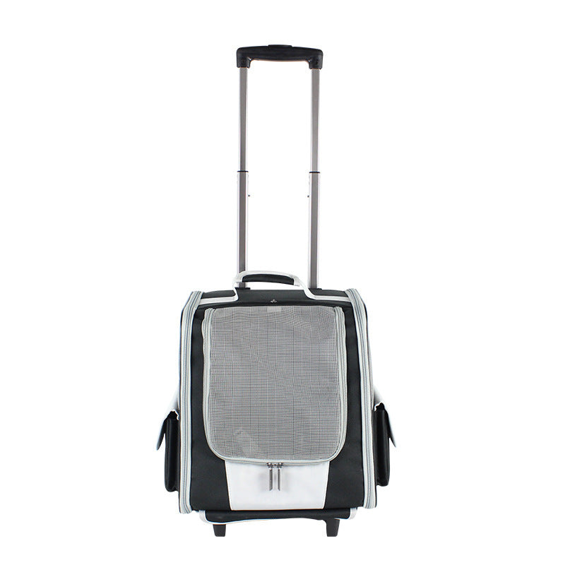 New Outing Backpack Breathable Pet Trolley Case